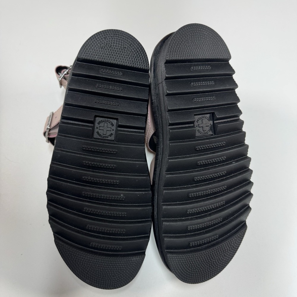 DR MARTENS WOMEN'S VOSS 2 PLATFORM SANDALS NWOB SZ 7 METALLIC PINK - Picture 5 of 7